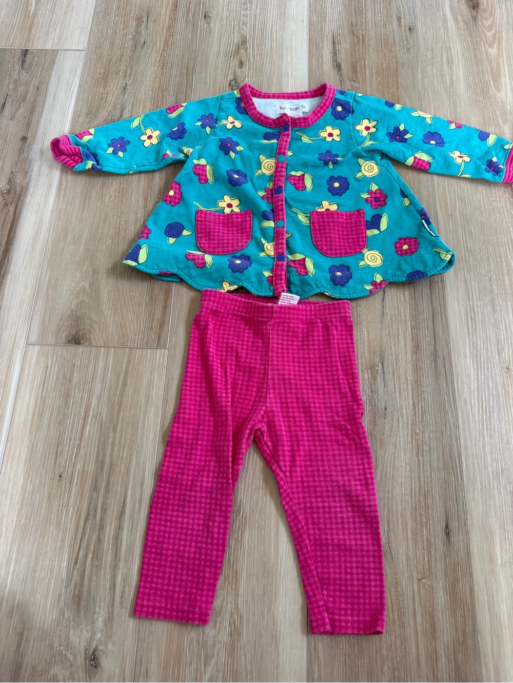 Vintage Rainbow Tag Gymboree Outfit